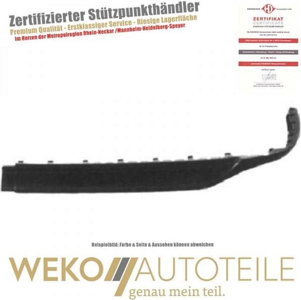 Spoiler vorne links DIEDERICHS 2243063 für VW