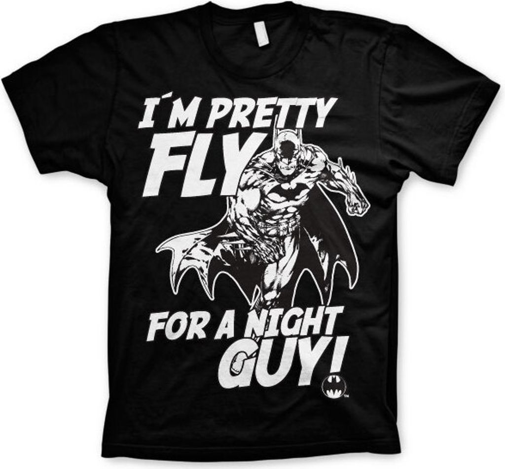 Im Pretty Fly For A Night Guy T-Shirt - XX-Large - Black