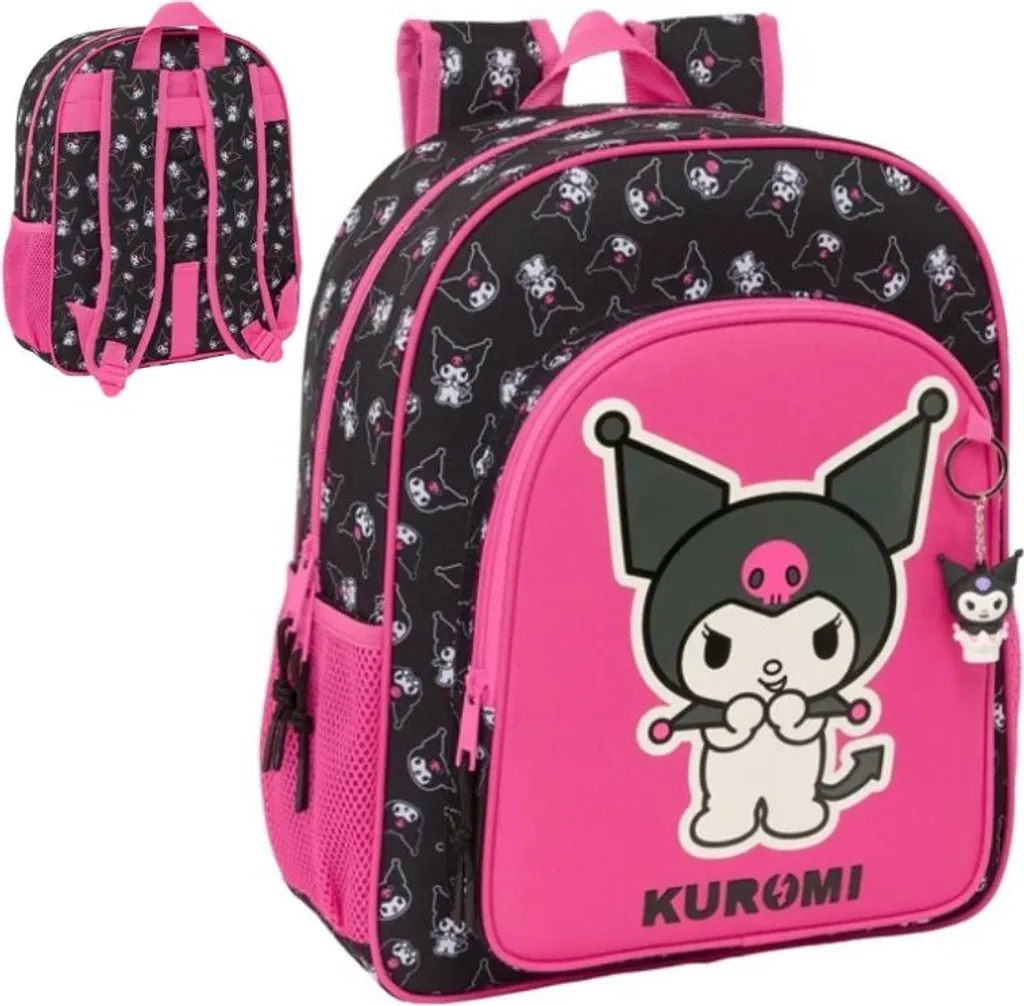 Sac à dos Kuromi Rose Léger : Fini le Mal de Dos pour votre Enfant !
