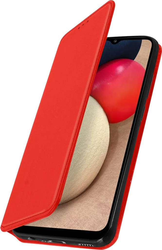 Cover Avizar Samsung Galaxy A02s Magnetica Rossa: Recensione e Prezzo