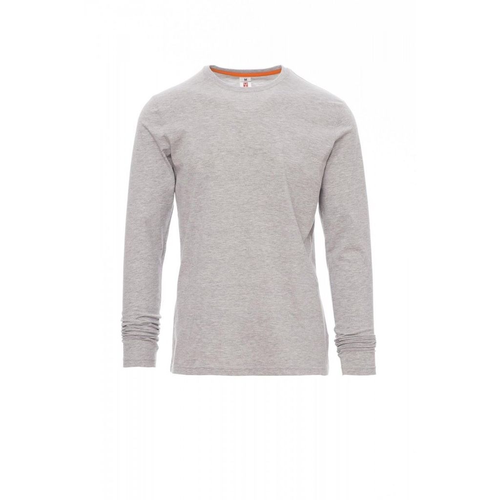 Herren T-Shirt Rundhals "PINETA MELANGE" - Payper Grau Meliert 3XL