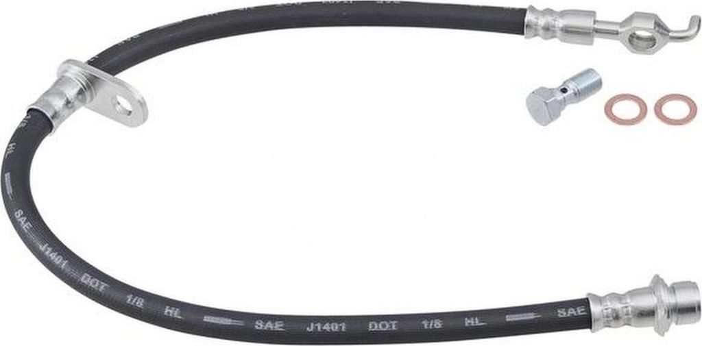 Brzdová hadica 540 mm INN M10x1,0 BANJO 10,0 mm A.B.S. pre Obrázok produktu 