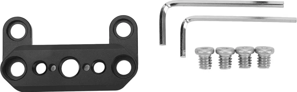 Gabbia per videocamera FX3 FX30 con fori per viti da 1/4" e 3/8", piastra superiore del kit di espansione