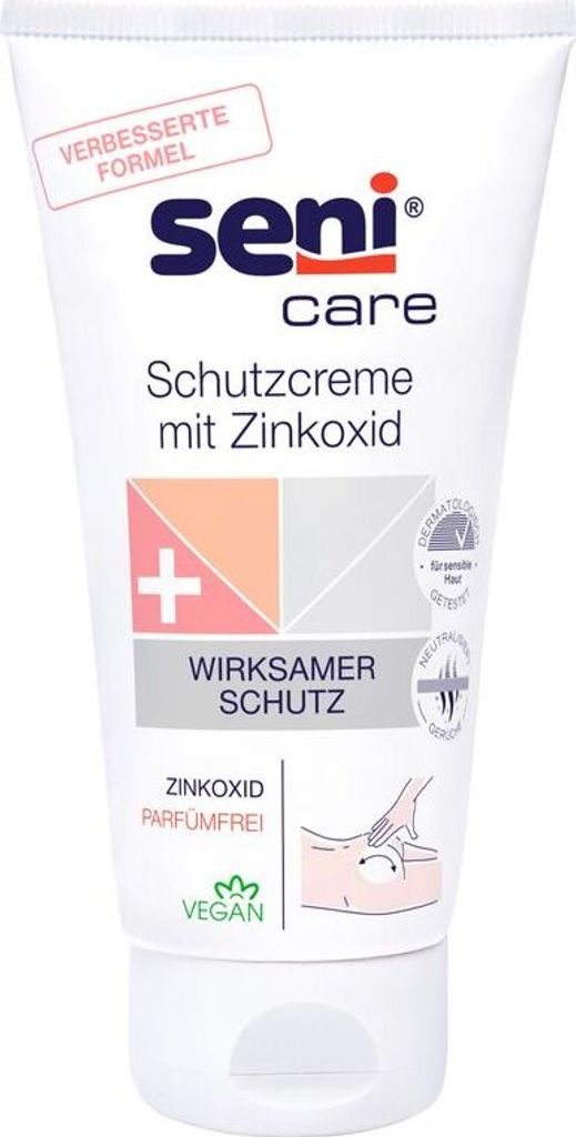 Seni Care Hautschutzcreme mit Zinkoxid 200 ml 14x200 ml