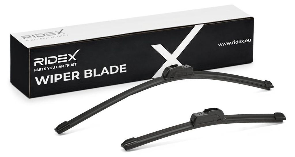 RIDEX Scheibenwischer Vorne 550mm/340mm für HYUNDAI GETZ (TB) Rahmenlos