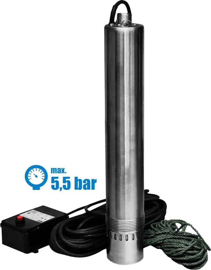 Güde Tiefbrunnenpumpe GTT 900 Gartenpumpe Edelstahl Pumpe Produktbild 
