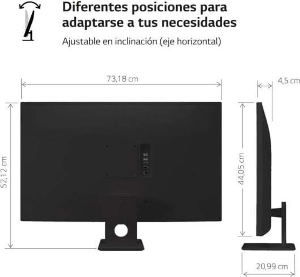 Écran Connecté LG 27SR50F-B 27 Pouces IPS avec Applications de Streaming - 14