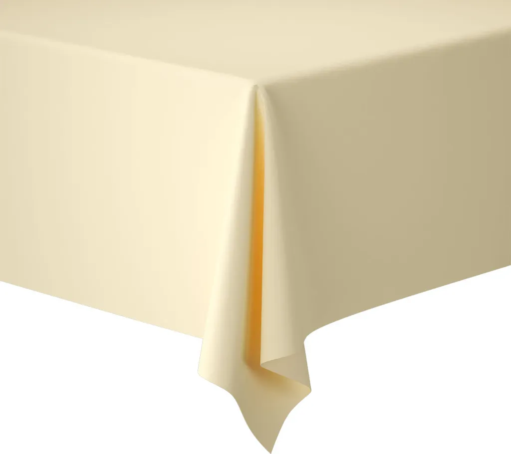 Tovaglia Duni Evolin 127 x 180 cm Crema 25 pezzi