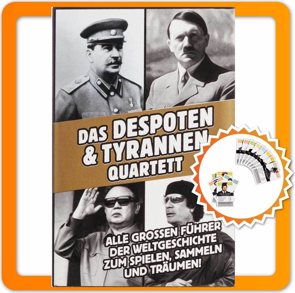 Kvarteto tyranov a diktátorov - oranžové vydanie Obrázok produktu 