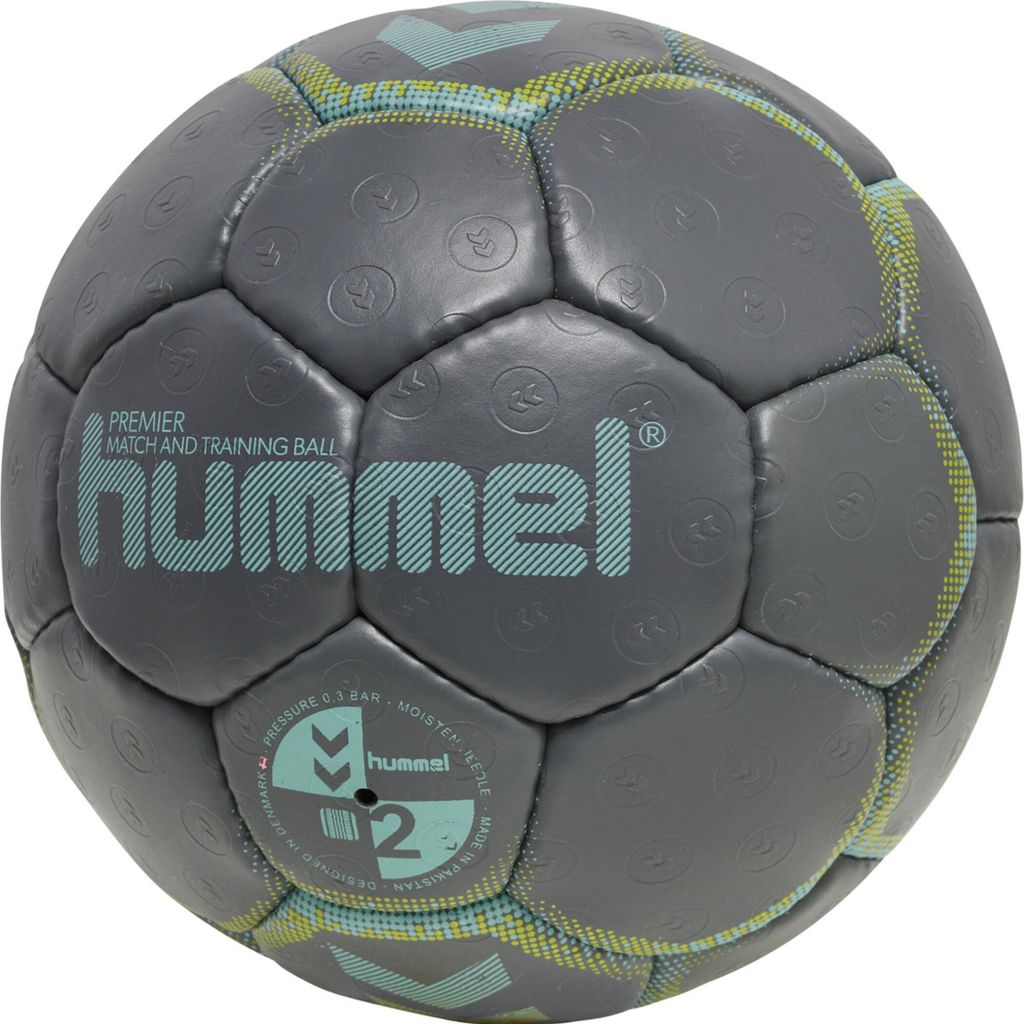 Hummel Handball Premier dunkelgrau blau gelb 