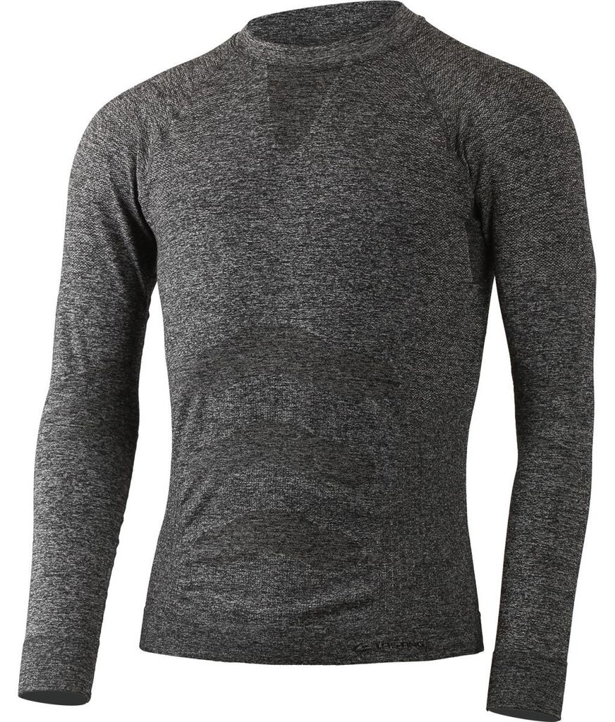 APOL Herren nahtloses Langarm-T-Shirt