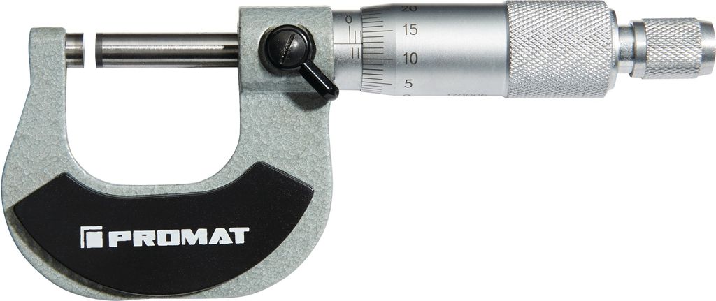 Bügelmessschraube DIN 863/1 50-75mm Spindel-D.6,5mm PROMAT