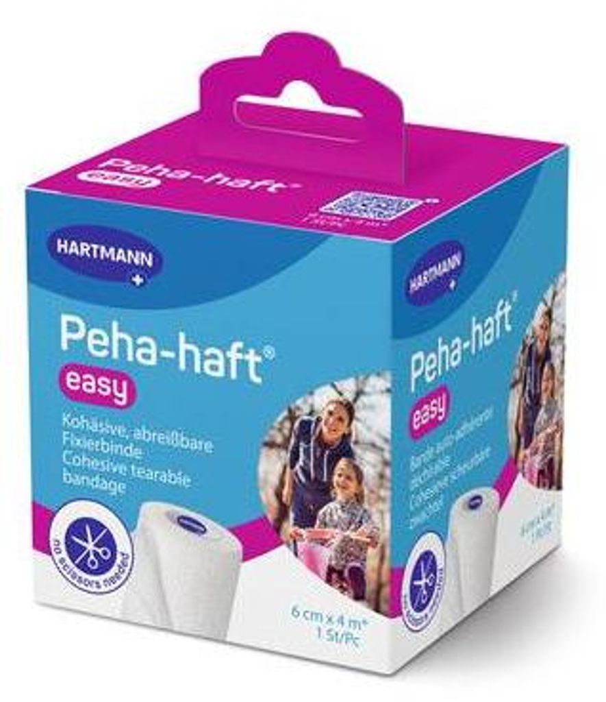 Peha-Haft easy Fixierbinde 6 cmx4 m weiß 1 St