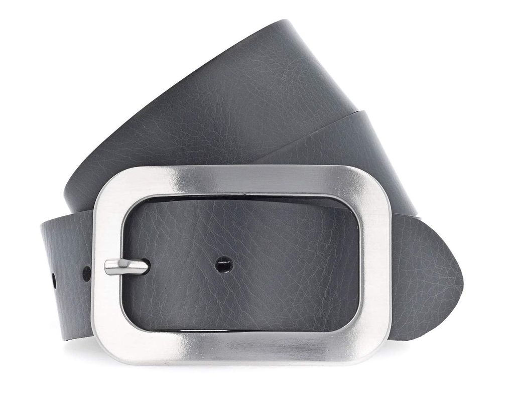 Vanzetti Leder Gürtel Classics 40mm Belt W100 Steel Gray grau