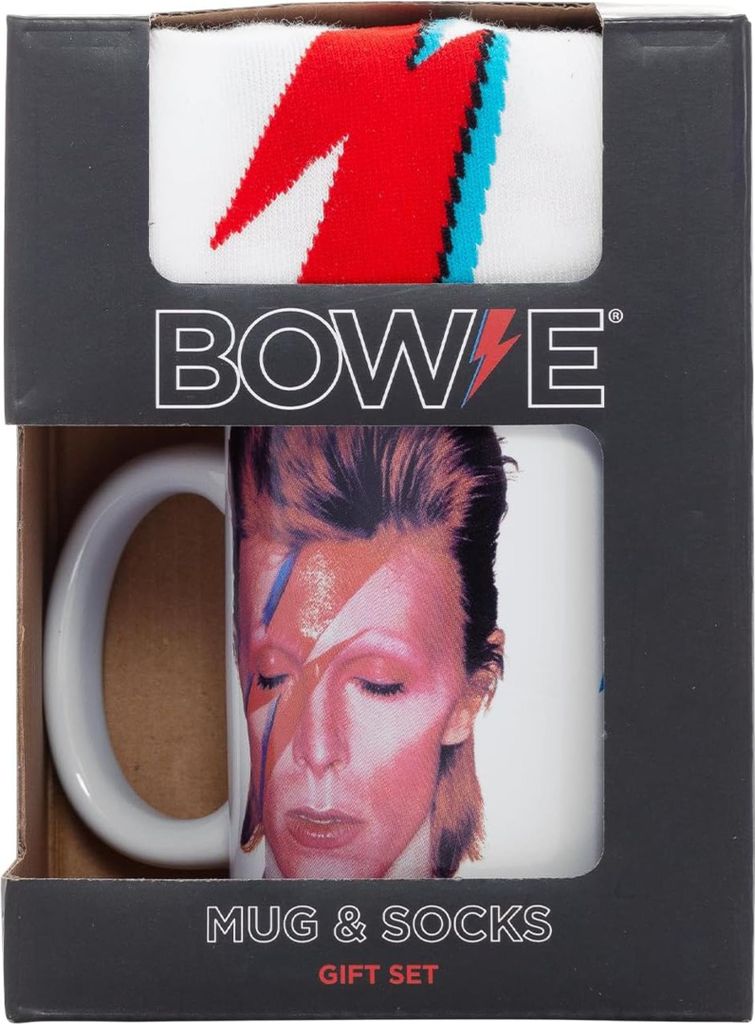 David Bowie Tasse Aladdin Sane - Tassen-Socken-Set Standard Standard