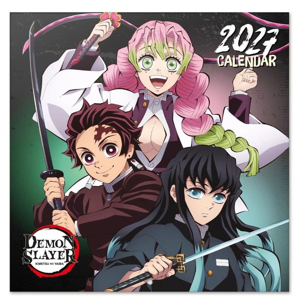 Demon Slayer Wandkalender 2027 30 x 30 cm Produktbild 