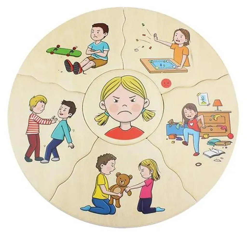 Jeu en bois Beleduc Humanico Emotions pour décoder les expressions