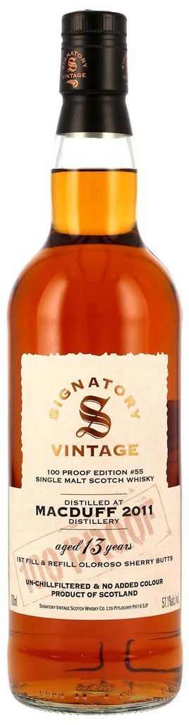Macduff 13 Jahre - 2011/2025 - Olorosos Sherry Butts - 100 Produktbild 