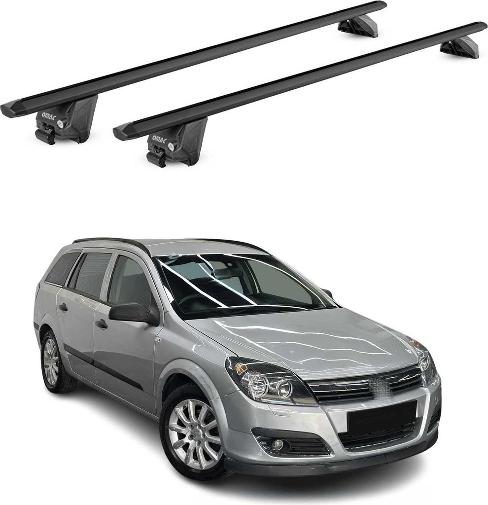 Barres de toit transversales pour Opel Astra H J SW Image du produit 