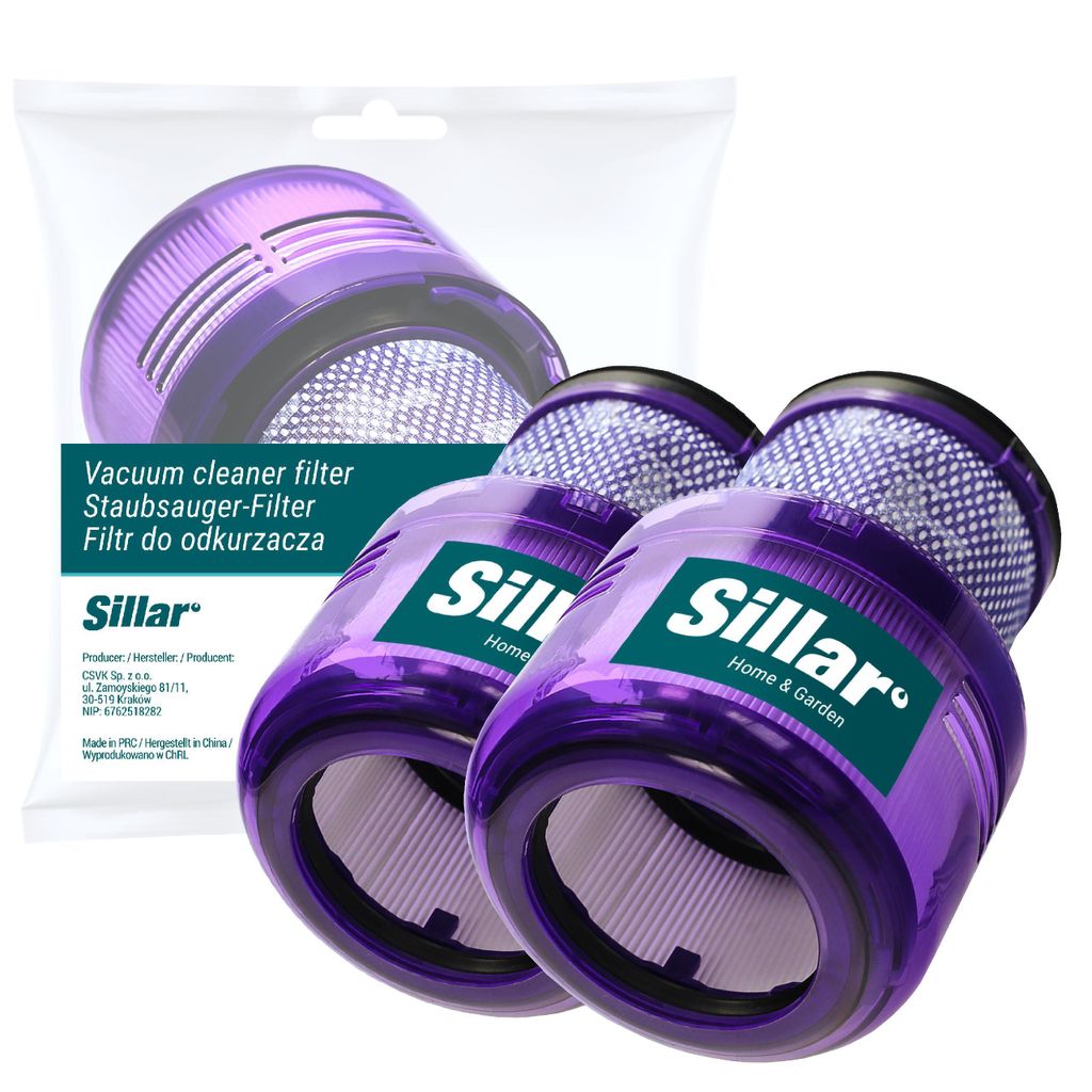Sillar 2× HEPA-Vormotorfilter – Ersatz, kompatibel mit Dyson V11 (SV14, SV15, SV17), ersetzt 970013-02