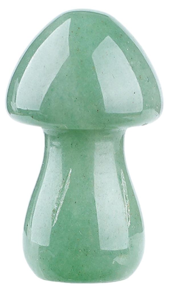 Mini-Pilz-Edelsteinskulptur, niedliche, polierte Pilzfigur aus natürlichem Heilstein für Heimwerken, Blumentopfdekoration, Geschenk für Frauen u...