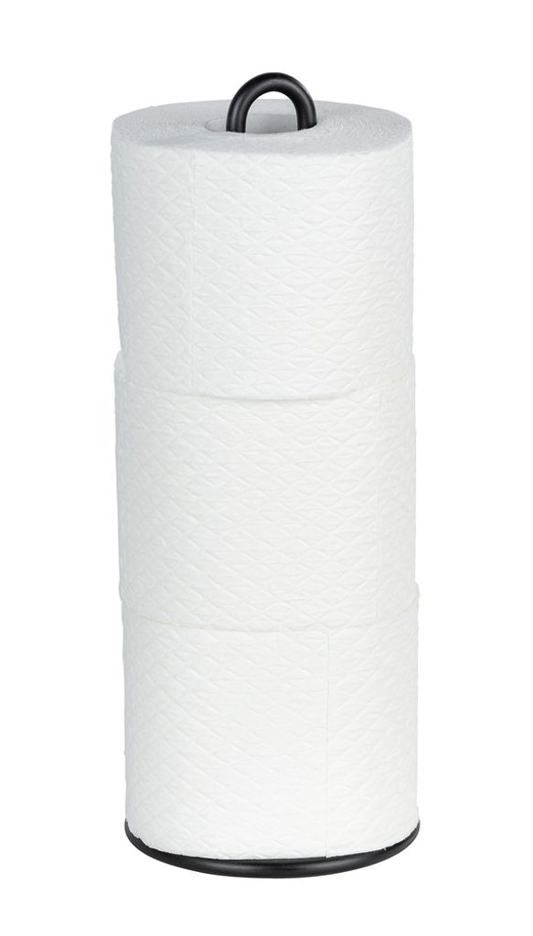 držiak na kuchynské rolky 12,5 x 32,5 cm z čiernej ocele Obrázok produktu 6