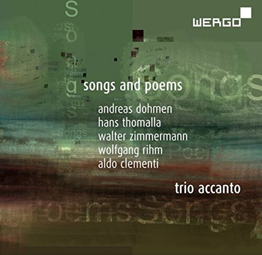 Trio Accanto - Lieder und Gedichte CD