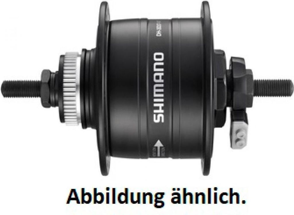 SHIMANO Nabendynamo DH-3D37 - 6V/3W, 36 Loch, Center-Lock, Produktbild 