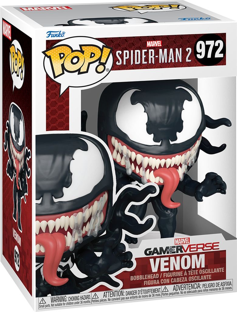 Spider-Man 2 - Venom 972 - Funko Pop! Vinyl Figur Produktbild 