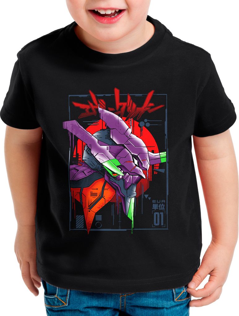 style3 Evangelion 01 Kinder T-Shirt shinji tokyo3 neon genesis