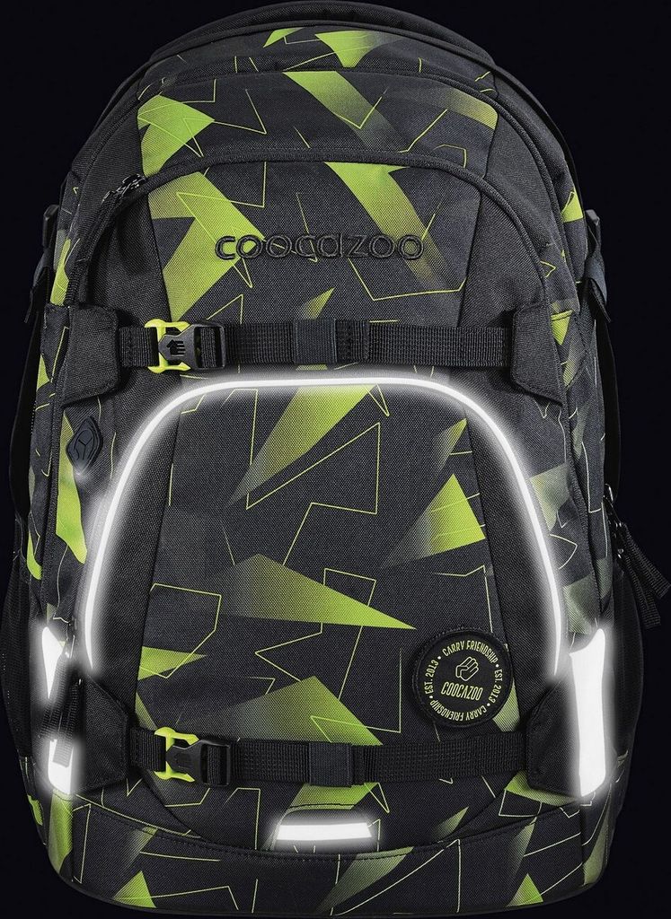 Školský batoh Coocazoo MATE, Lime Flash Obrázok produktu 12