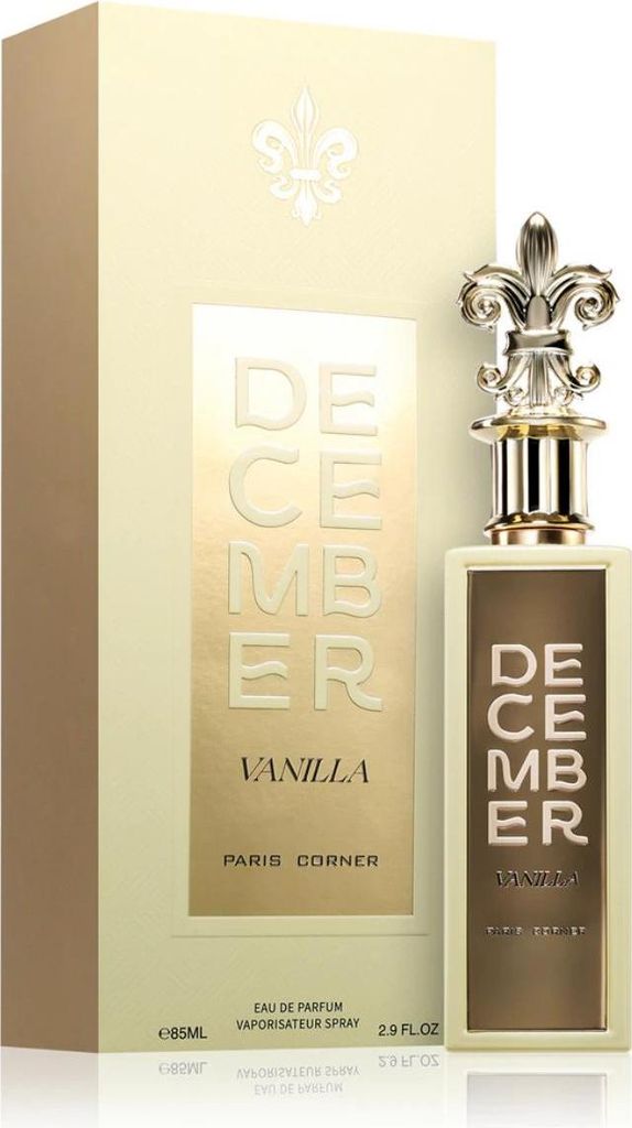 Paris Corner December Vanilla eau de parfum unisex 85 ml Immagine del prodotto 