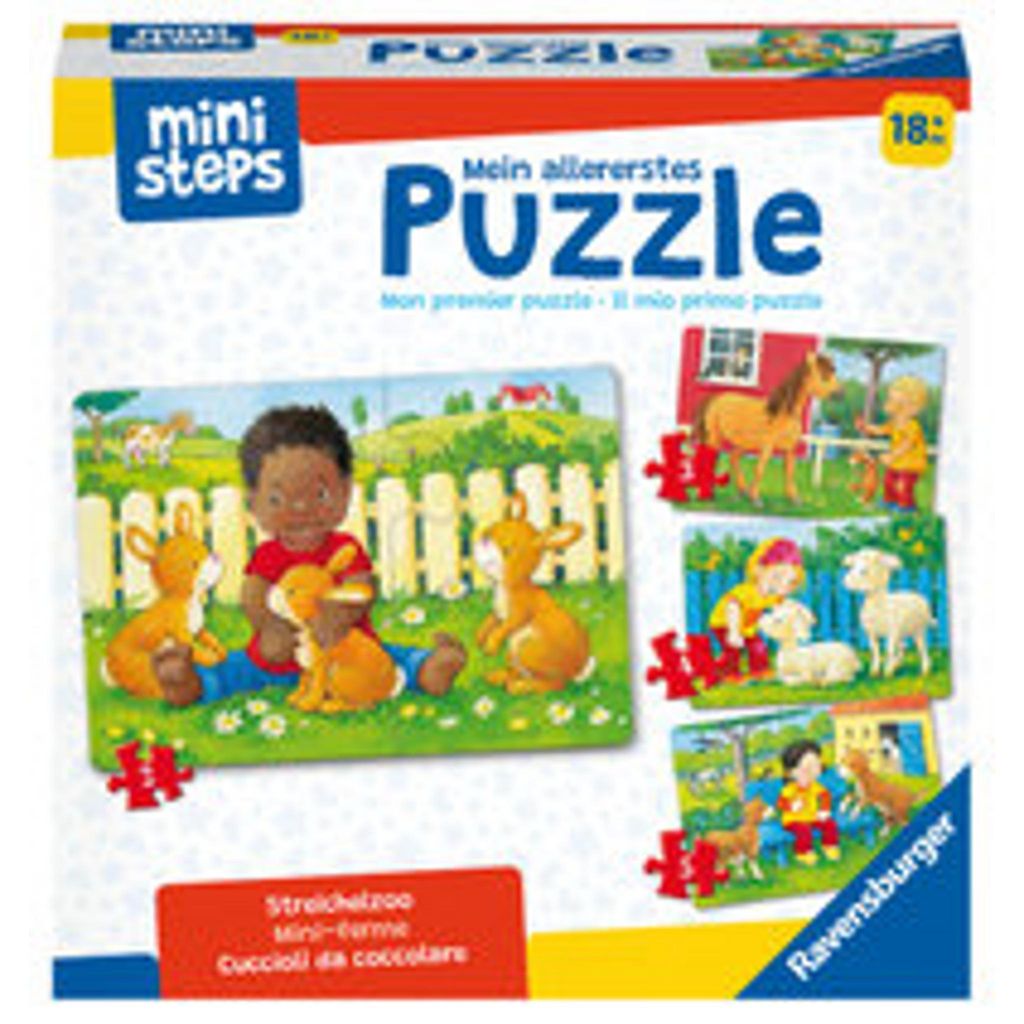 Mein allererstes Puzzle: Streichelzoo Ravensburger 04169 Produktbild 