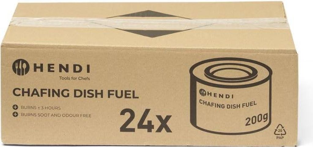 HENDI Chafing Dish Brennpaste, 24 Stk Image du produit 