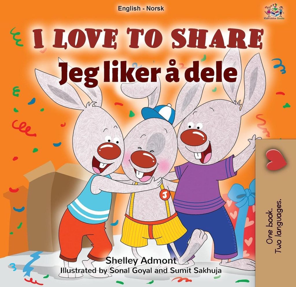 I Love to Share (English Norwegian Bilingual Book for Kids)