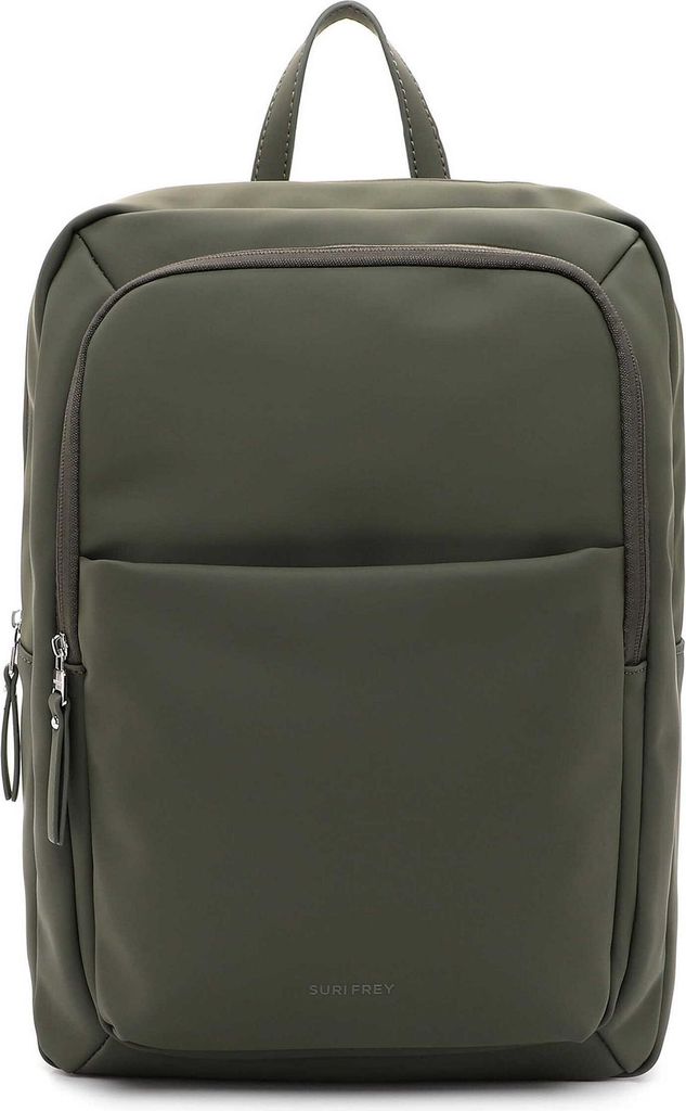 SURI FREY Freizeitrucksack Rucksack mit Laptopfach Suri Sports Melody Backpack Fango olivgrün