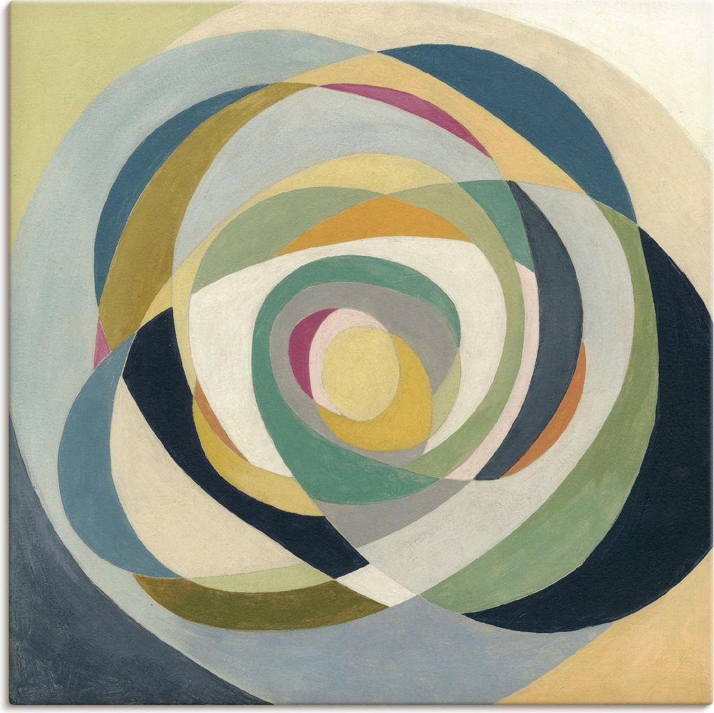 ARTland Leinwandbild Durch das Glas II Größe: 70x70 cm