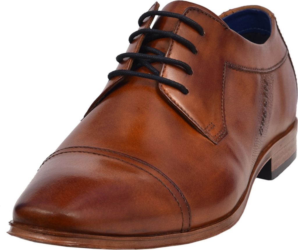 bugatti 312-42015-2100 Morino - Herren Schuhe Business-Schuhe - 6300-cognac, Größe:40 EU