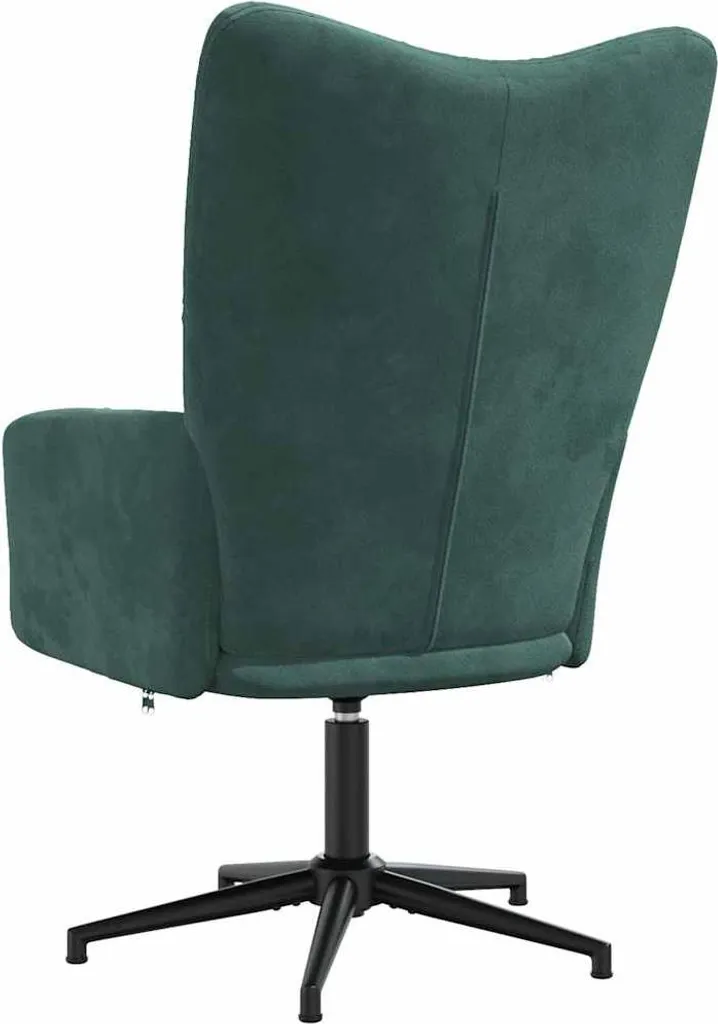 Offerta Poltrona Relax Velluto Verde vidaXL - Qualità e Prezzo - 4