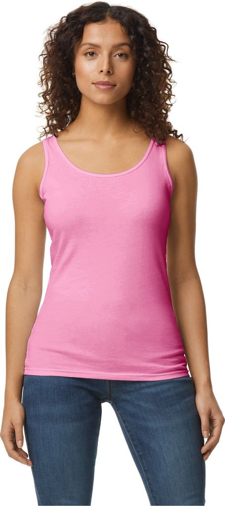 Gildan - "Softstyle" Ärmelloses Oberteil für Damen RW9988 (S) (Azalee)