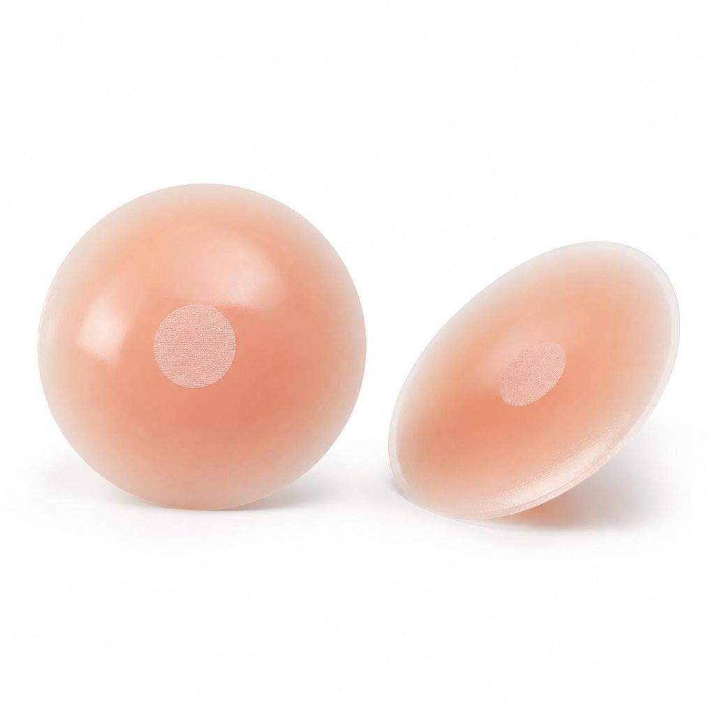 2x Selbstklebende Silikon BH Pads für rückenfreie Kleider Produktbild 