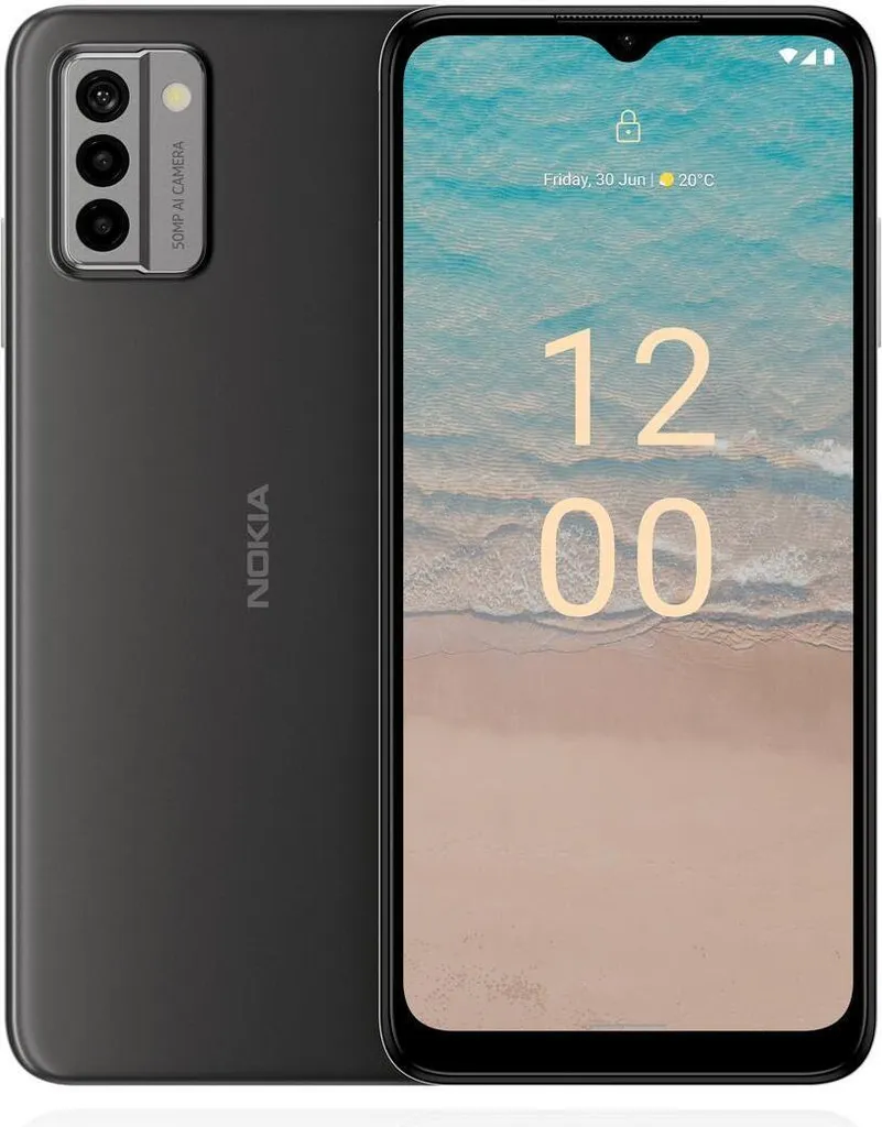 Téléphone Portable Nokia G22 Gris 64Go - Mobile Android Durable et Fiable - 8