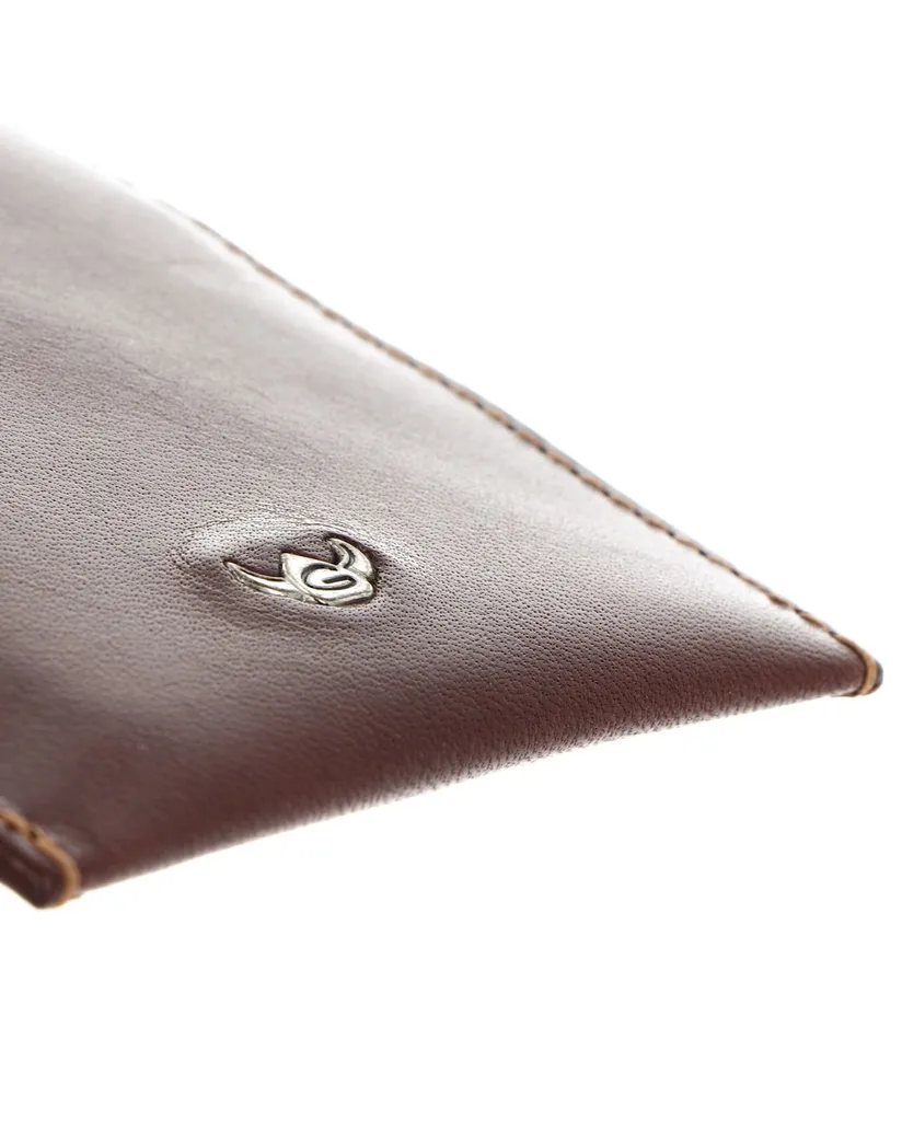 Custodia Chiavi RFID Golden Head Colorado - Pelle Marrone Anti-Graffio - 4