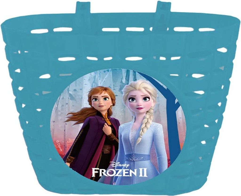Tataway Disney Frozen Korb für Mädchenfahrrad, aus blauem Kunststoff