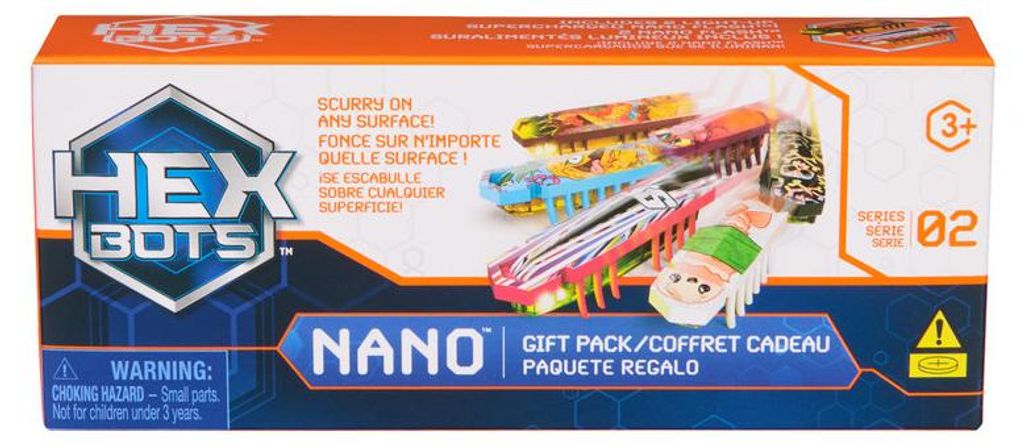 Hex Bots Nano darčeková sada 6 miniatúrnych robotických Obrázok produktu 