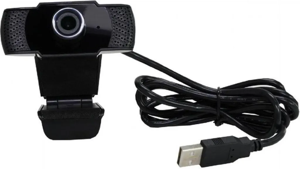 Webcam pour Cours en Ligne et Visioconférence Full HD Leotec 1080p - 2
