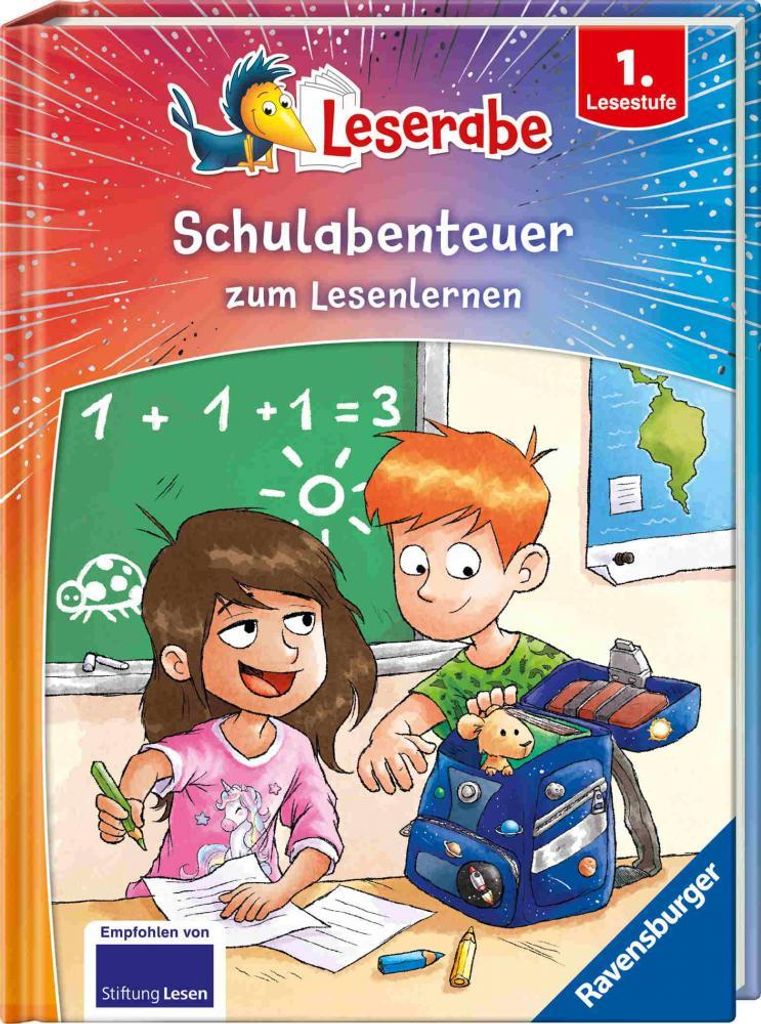 Ravensburger Buch Erstlesetitel Leserabe Sonderausgaben Schulabenteuer zum Lesenlernen 46458