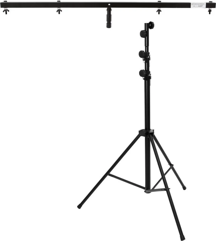 Fixation Sécurisée Projecteurs : Set Pied Acier EUROLITE STV-60-WOT Q3