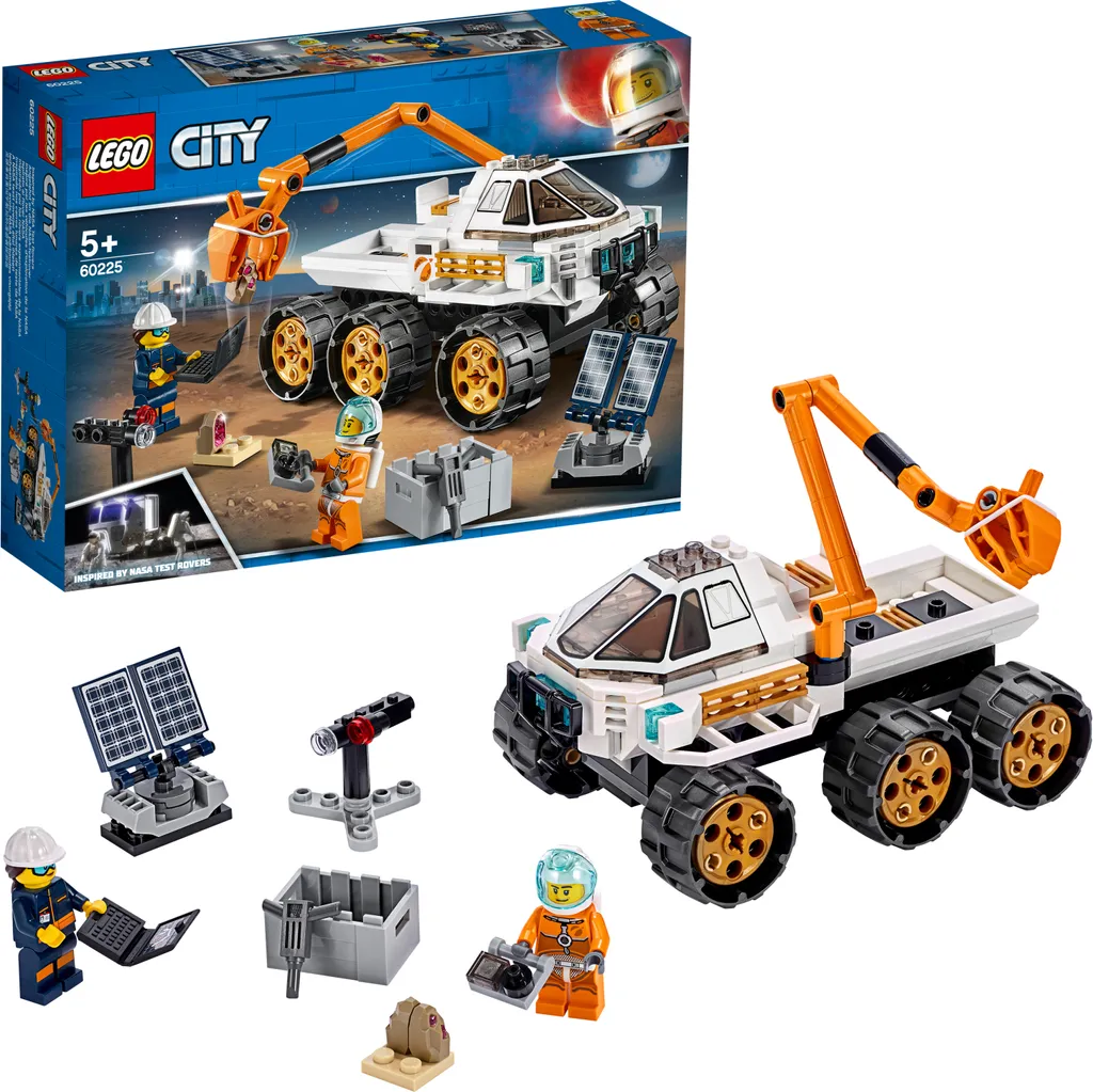 LEGO City 60225 Le Rover d'Exploration Spatiale pour Enfant