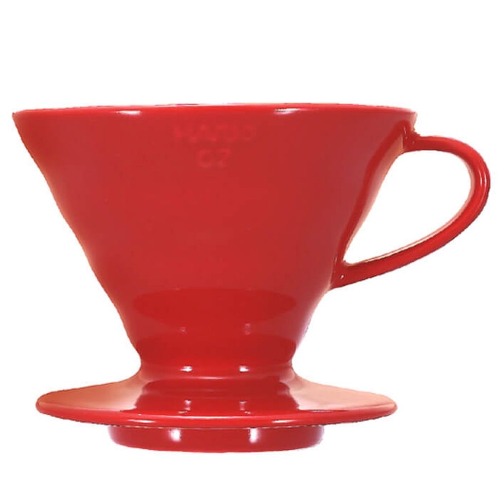 Hario V60 Handfilter Größe 02 Porzellan rot